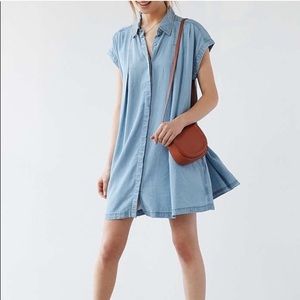 Cooperative Urban Outfitters Chambray Swing Dress